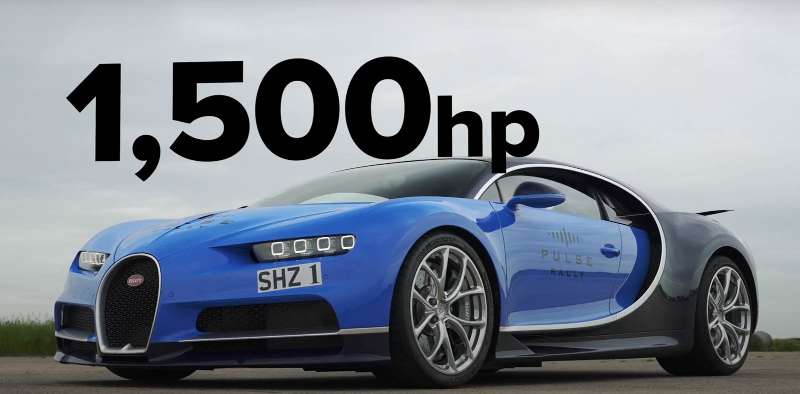 8000c.c.的W16渦輪增壓引擎，擁有1500匹的最大馬力，但車重也來到1,995公斤